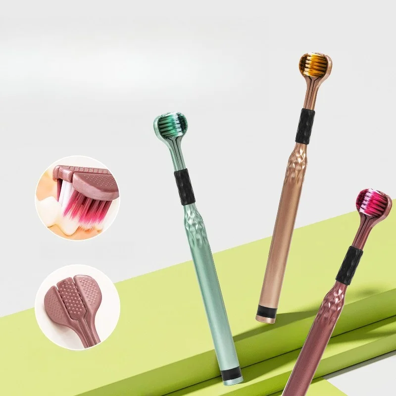 3 Sided Soft Bristle Toothbrush High Quality Supermarket Best Seller Household Item