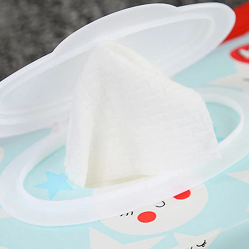 Portable Baby Wet Wipes Removable Bag Tissue Case Eco-friendly Reusable Wipes Storage Clamshell Baby Cleaning Wipes Box Hygiene