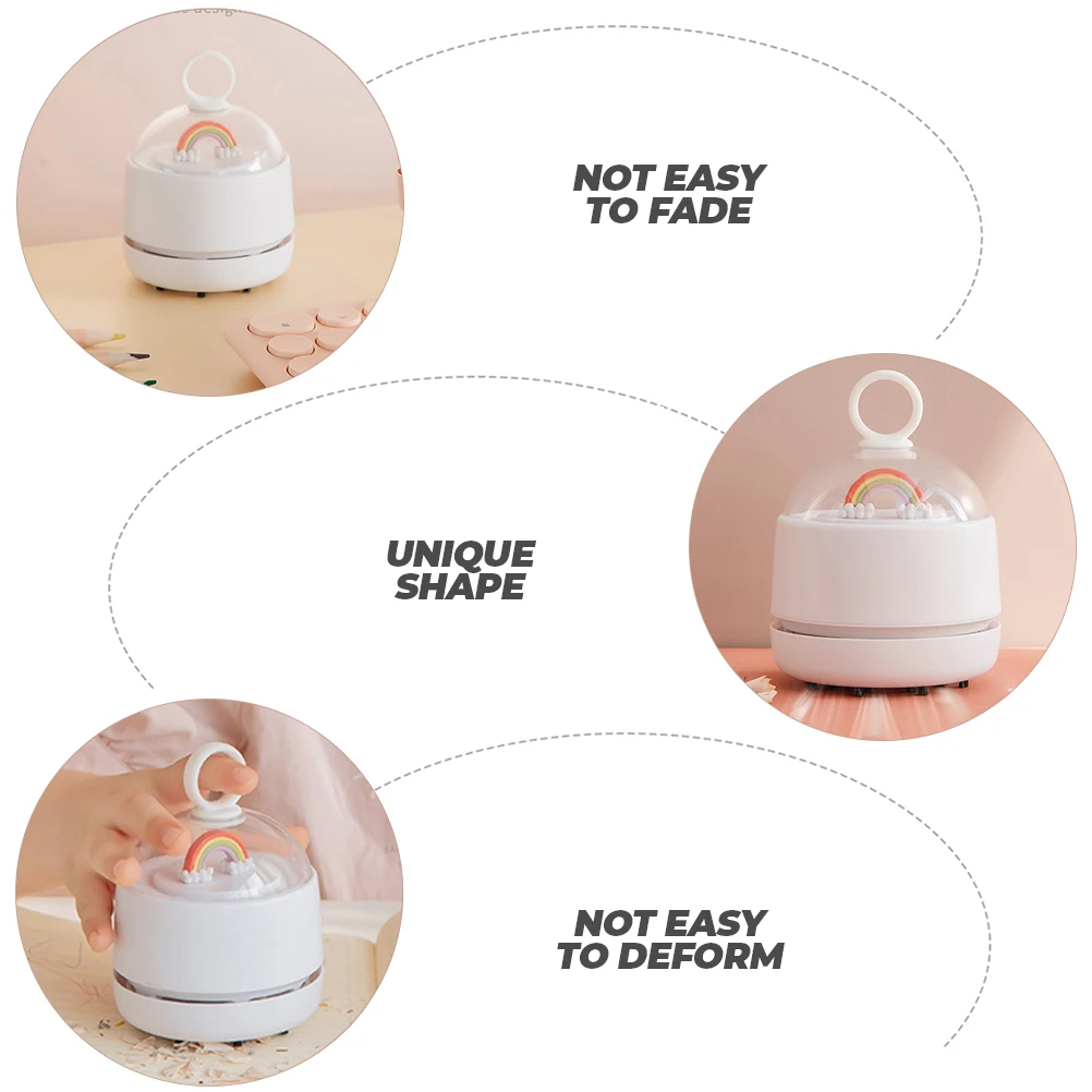 

Mini Vacuum Desktop Dust Catcher Handheld Keyboard Collector Rechargeable USB Cleaner Mini Cleaner Small Debris Hair Shreds Soot
