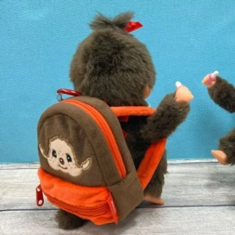 Heiß begehrte Monchhichi Serie Mini-Aufbewahrungstasche – Kawaii Cartoon-Charakter Kreativität Tragbare Multifunktionale Münzbörse als Geschenk