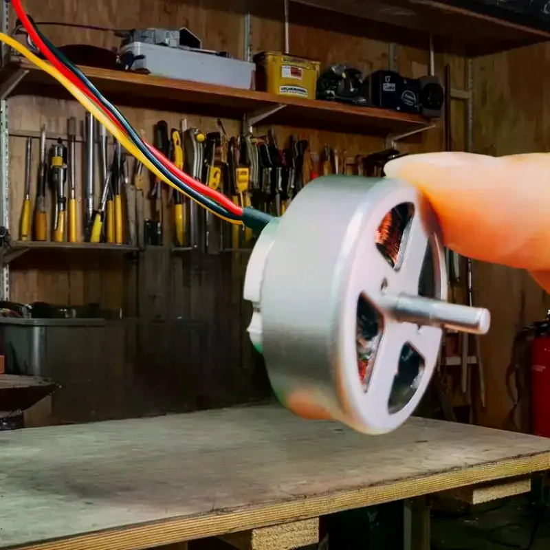 Moteur sans balais triphasé haute Performance 1200KV Mini 2204 2S-3S pour quadrirotor RC Drone FPV, accessoire de moteur d'avion unique