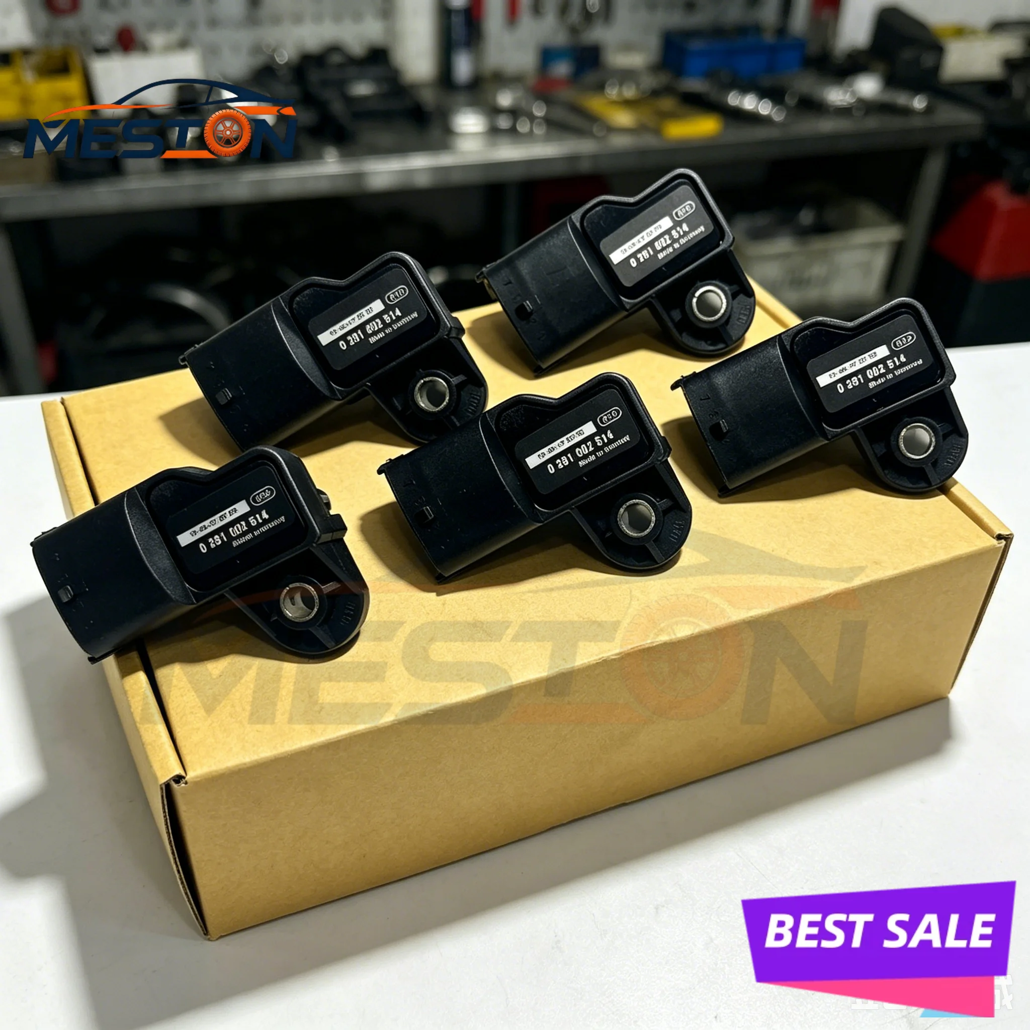 

NEW 1/2/5PCS MAP Sensor 0281002514 500351377 93342430 0261230098 Intake Pressure Sensor For Falcon Iveco Fiat VW