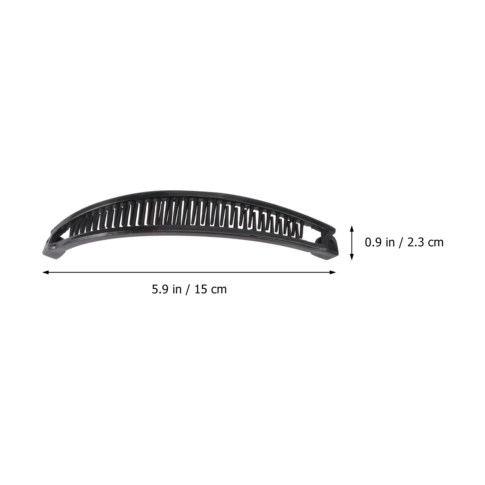 

9 Pcs Hair Clip Comb Set Banana Combs Clips for Curls Vintage Stretchy Thin Miss