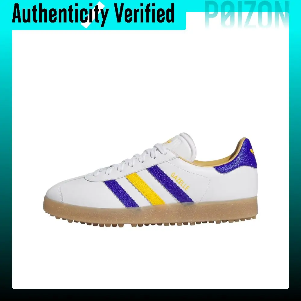 Adidas Originals Gazelle Golf Shoes Unisex White JR6700