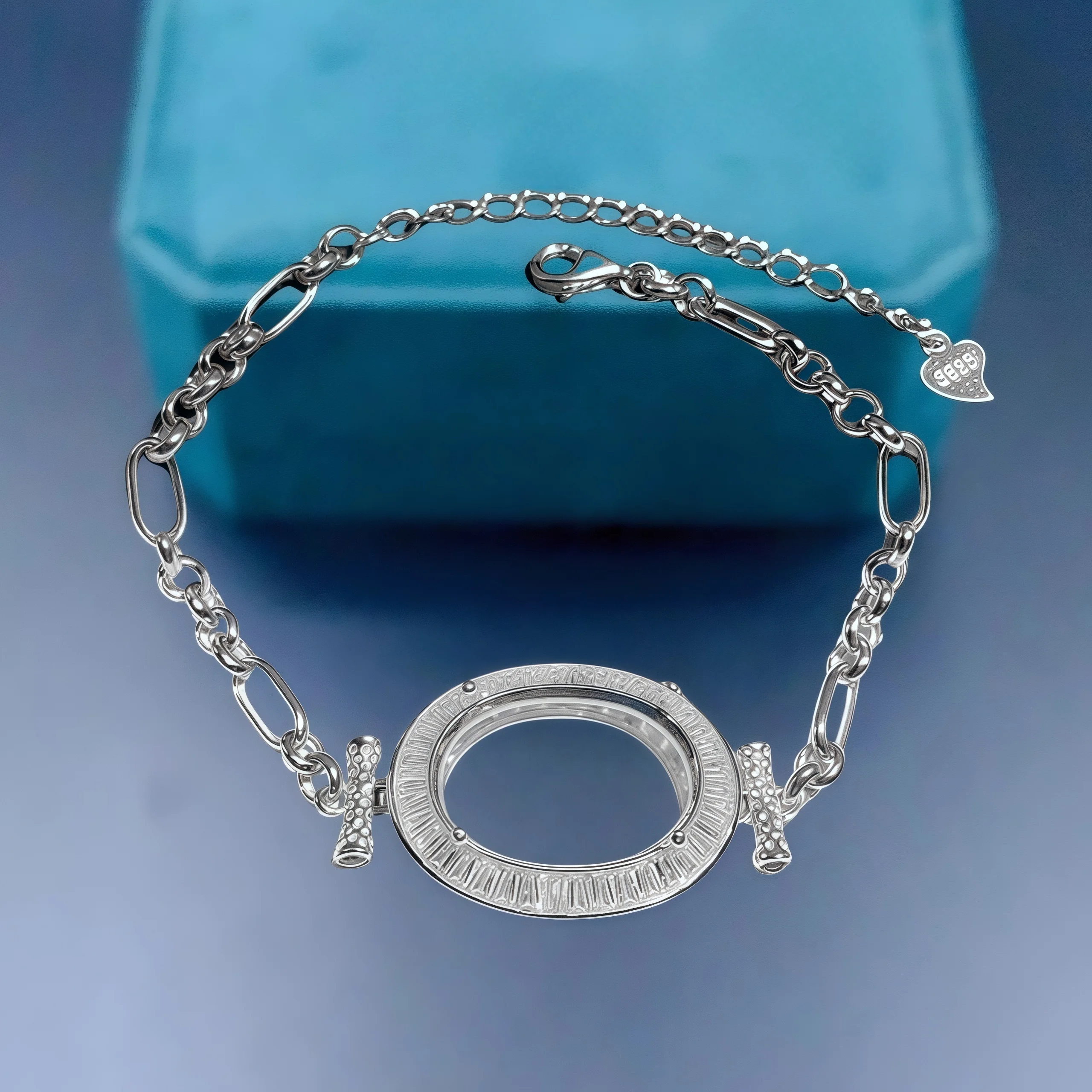 

L S925 стерлингового серебра DIY пустой держатель браслет настройки 13*18 мм овальный камень с крупными частицами тонкий очаровательный дизайн ювелирных изделий для женщин