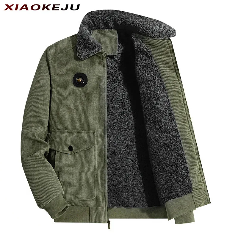 Men's Cold Jacket Oversize Winter Fashion Casual Techwear Oversize Heavy Military Sports Sportsfor Windbreaker Cardigan