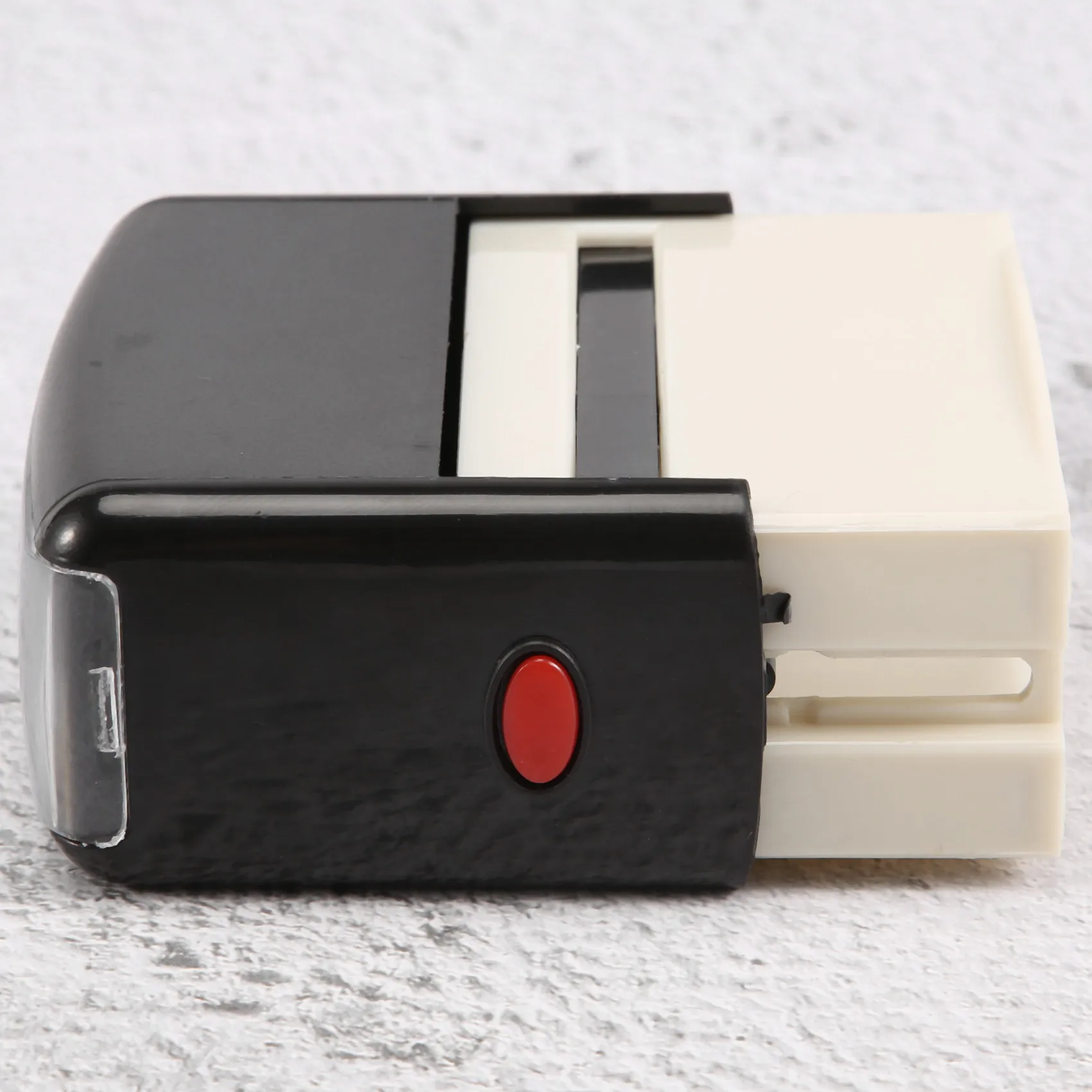 Self Inking Stamp Set Custom Personalised DIY Business Name Number Address Printing Rubber Stamp With Tweezers Kit