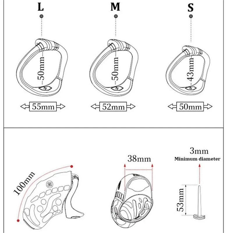 Electric Shock Urethra Chastity Cage Horse Eye Stick Urethral Stimulator With 3 Size Penis Rings Abstinence Training Men Sex Toy