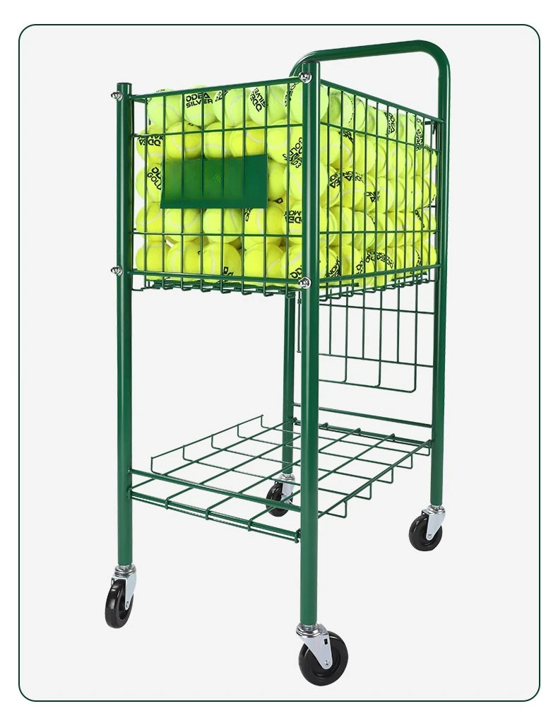 Portable Tennis Cart Tennis Cart Basket Large Storage Capacity Accommodates 260