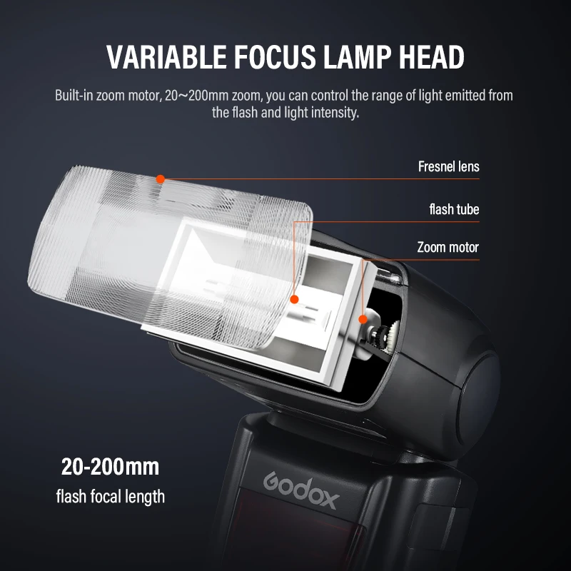 Godox V850III Вспышка для камеры 7,2 В/2600 мАч Аккумулятор HSS 1/8000 2,4G 1,5 с Время переработки 450 Полная мощность Pops для зеркальных камер