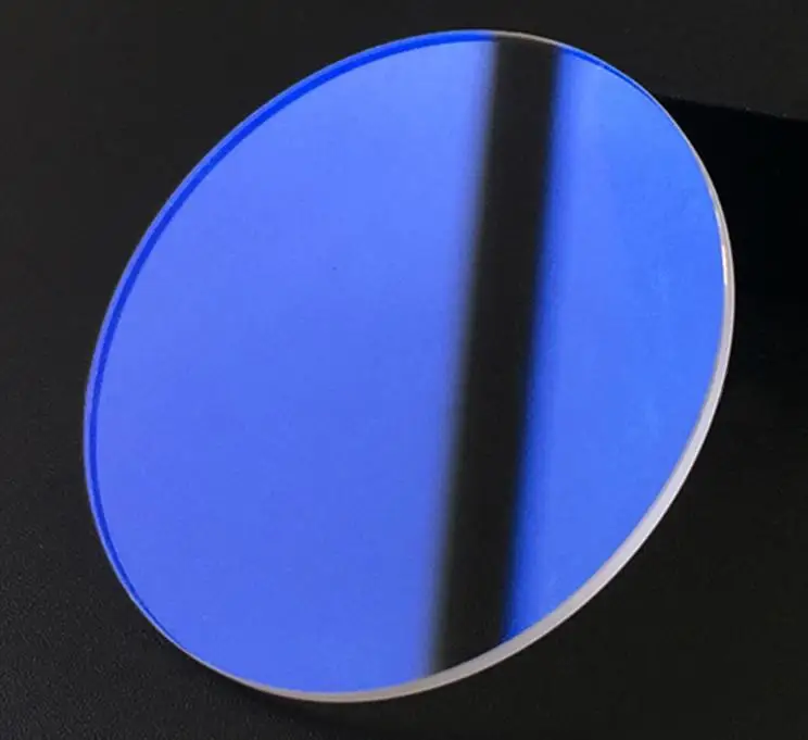 36-40mm Blue Hue Plane Sapphire Watch Glass 1.2mm Thickness Flat Round Crystal Clear Front Cover Part for Watch Repair YZC2385