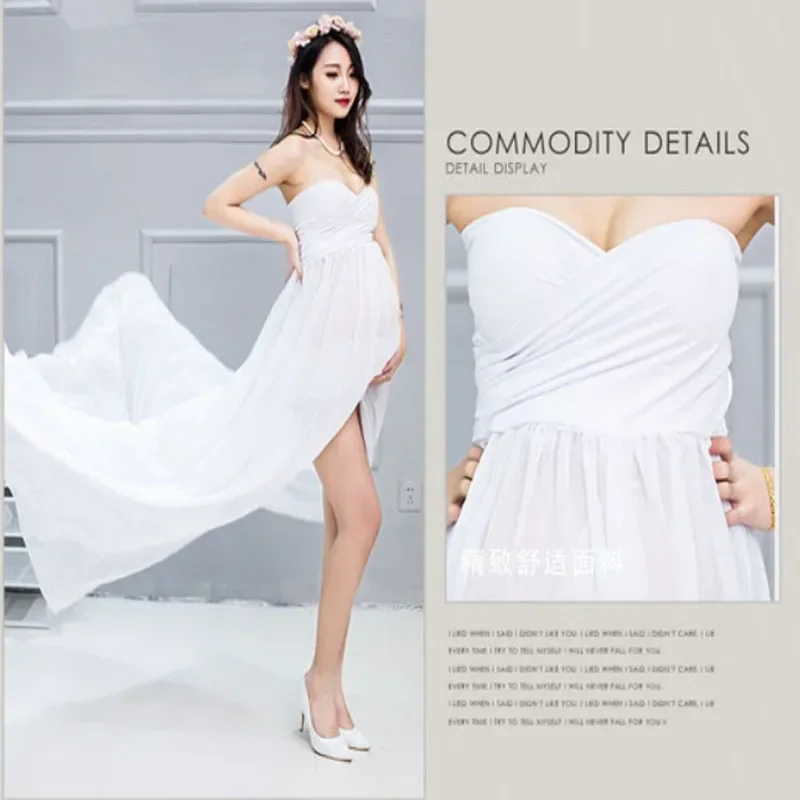 

Maternity Photography Props Dress Pregnancy Woman Shoulderless Long Pregnancy Dresses Pregnant Clothes Maternity Photo Shoot