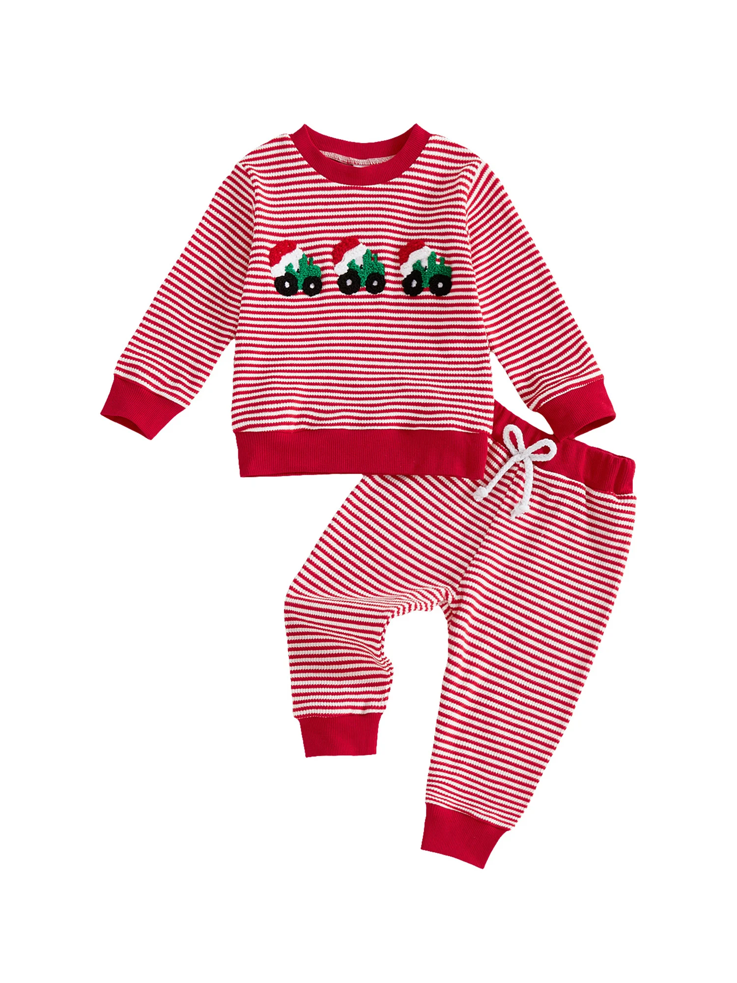 

Рождественская одежда для маленьких мальчиков, клетчатая рубашка, штаны на подтяжках, комплект из 2 предметов, рождественский наряд для малышей, зимняя праздничная вечеринка