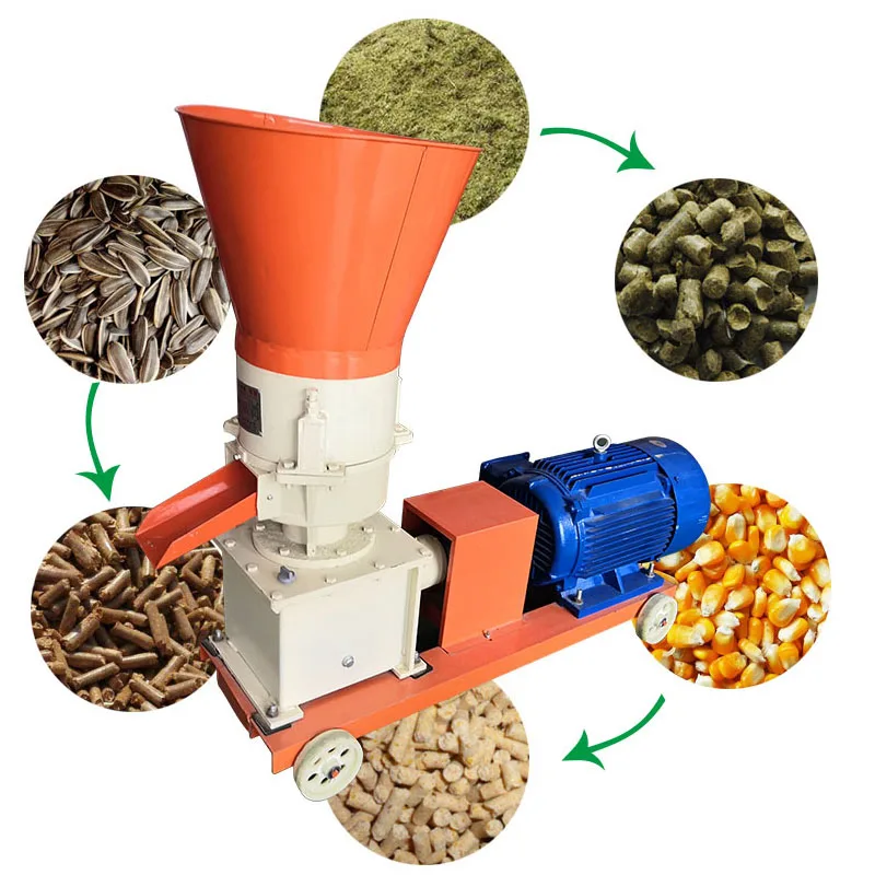 Feed Pellet Machine for Pig Farm Swine Feed Pelleting Equipment High Nutrition Production Tool