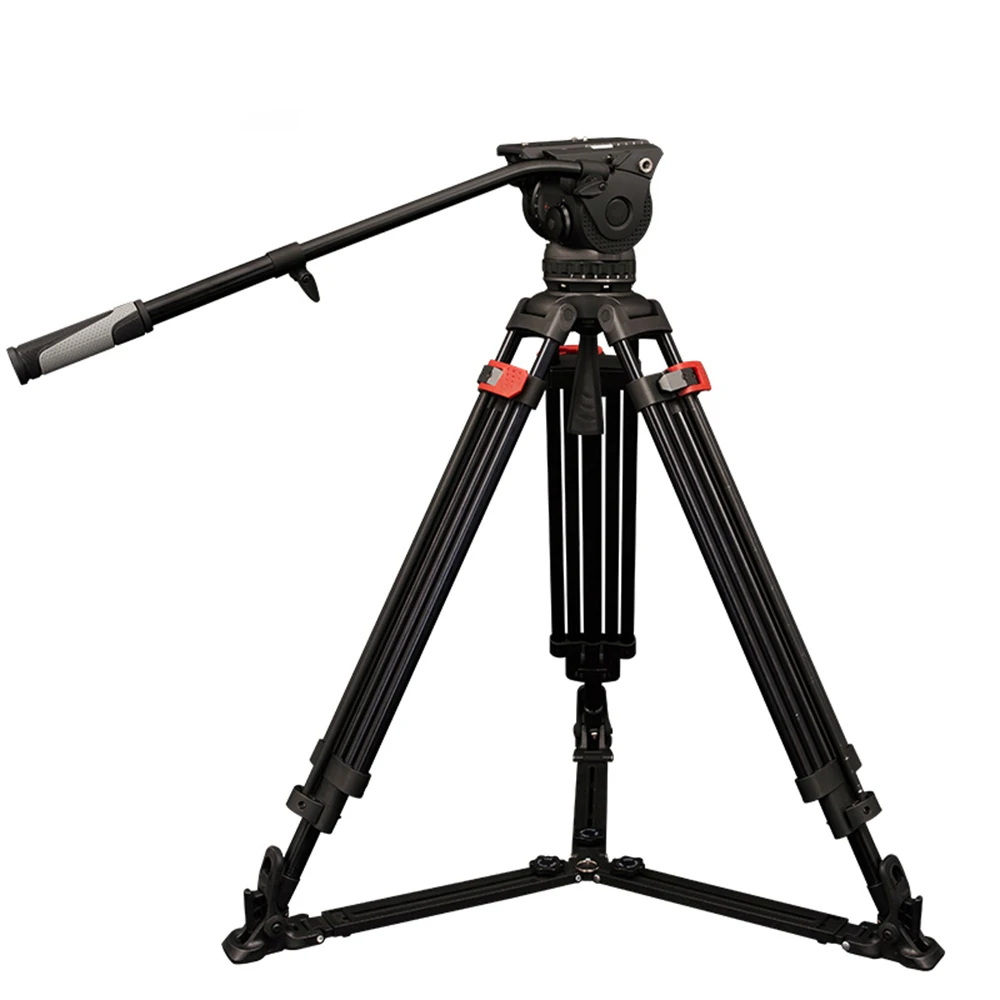 

Payload 15KG Broadcast Tripod Kit with Fluid Head