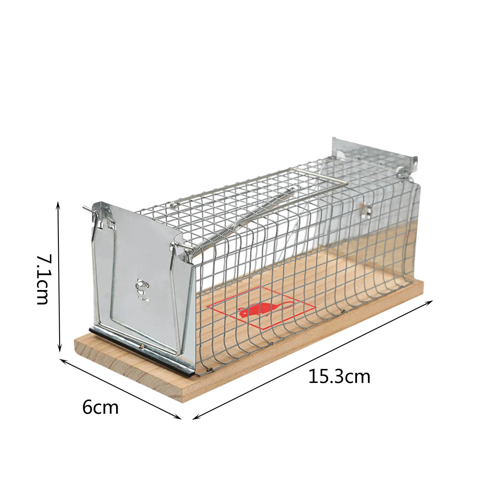 Household Mousetrap Large Space Automatic Rat Snake Trap Cage Entrapment Mouse Trap Rat Trap Mice Mousetrap Clip Pest Repeller