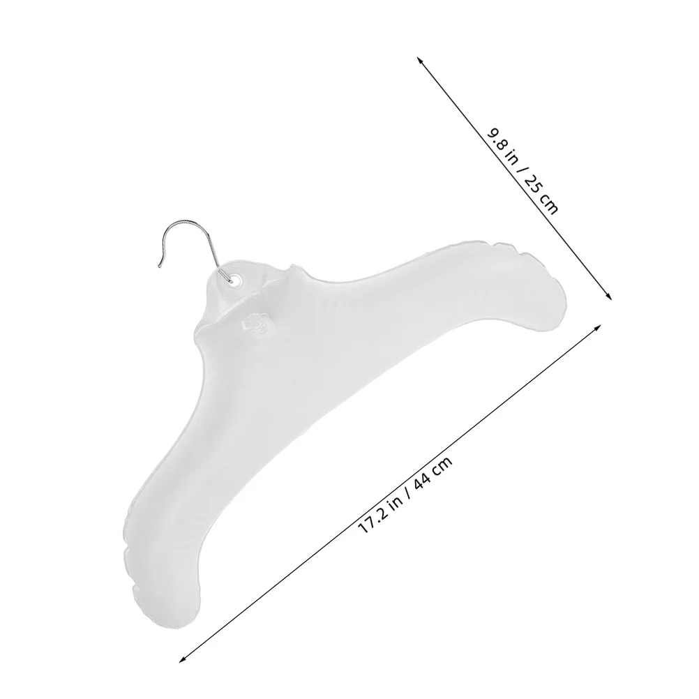 5 قطع من شماعات الملابس المتعددة، رف تجفيف أبيض قابل للطي للسفر، مجفف محمول