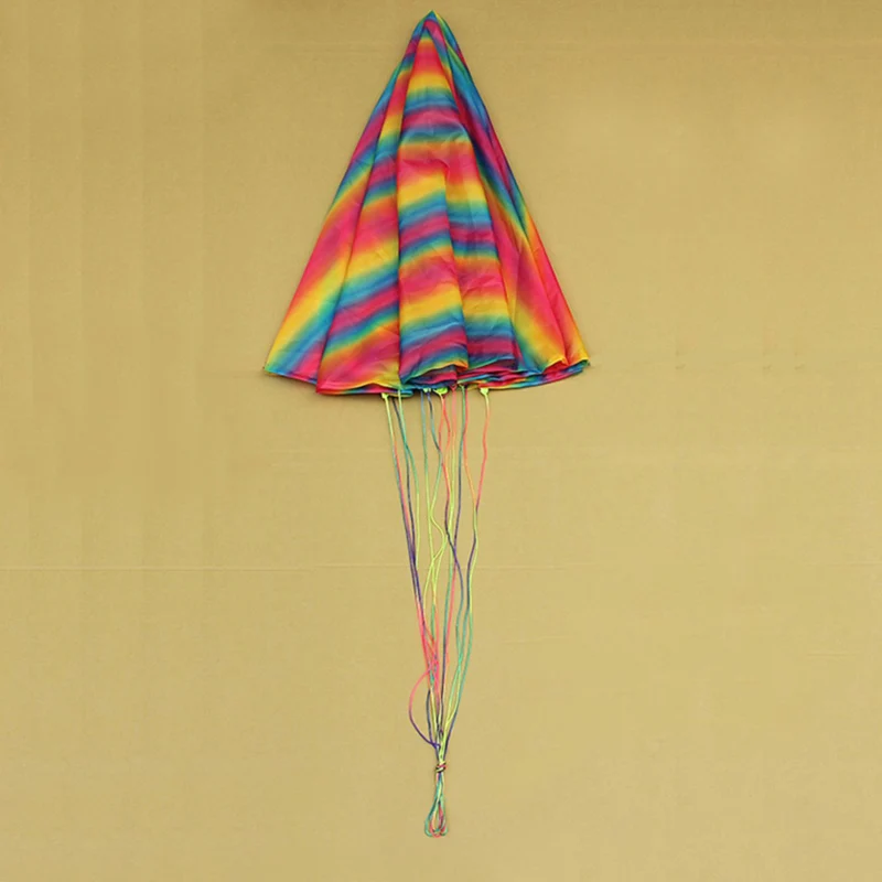 1PCS Hand Thrown Outdoor Falling Toy Umbrella Cloth Dia 50cm 1Meter 2.5Meters Parachute Head for Model Water Rockets Drones