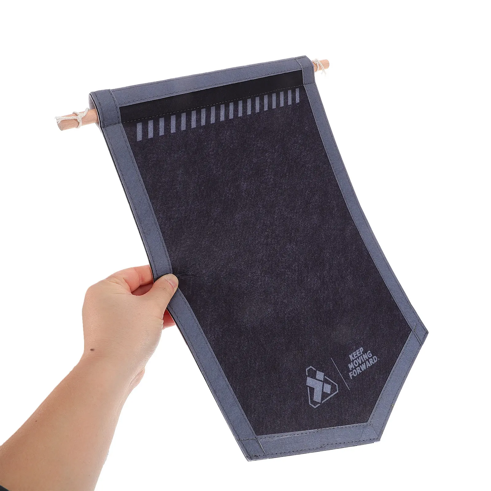 Hanging Brooch Display Holder Felt Banner Pin Organizer Fan Badge Rack Wall Display Collection Storage Blank Flags