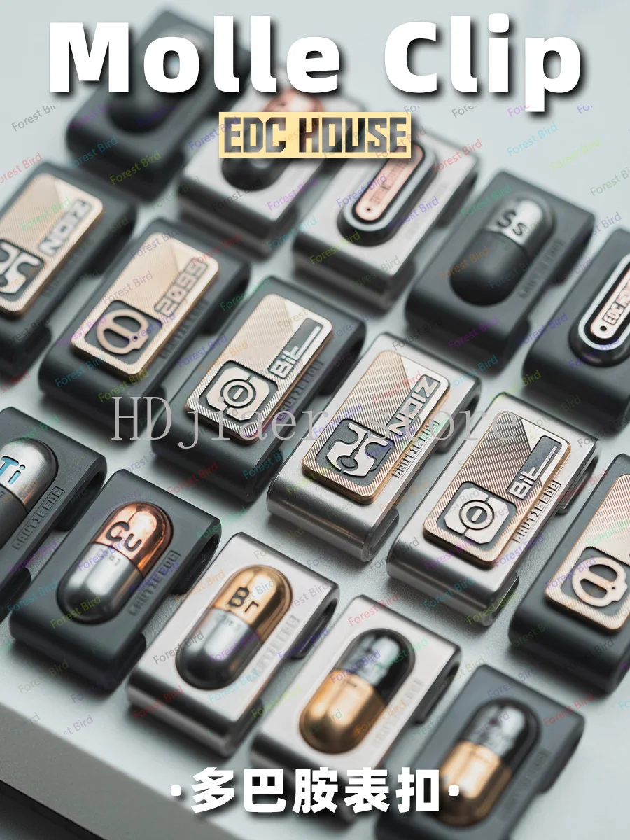 

LAUTIE EDC Watch Buckle Molle Clip Gen 2 "Dopamine" EDC HOUSE for iWatch Apple Watch Strap Buckle