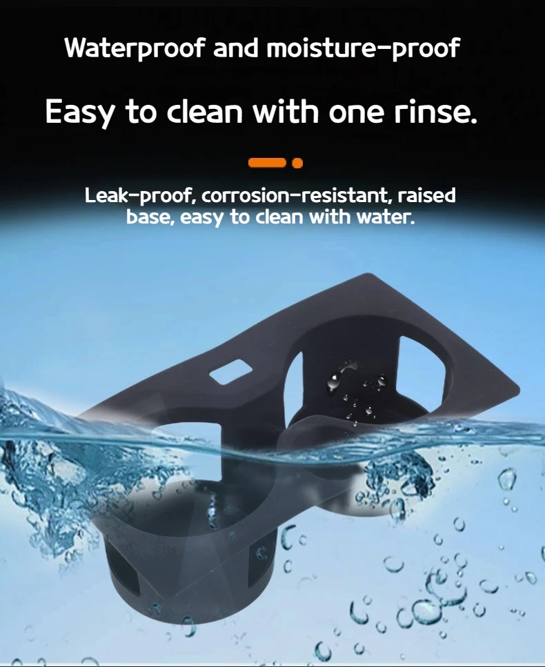 Para BMW X5 G05 2019-2023 soporte para vasos de control Central, estante para vasos y bebidas, ranura protectora, accesorios de modificación