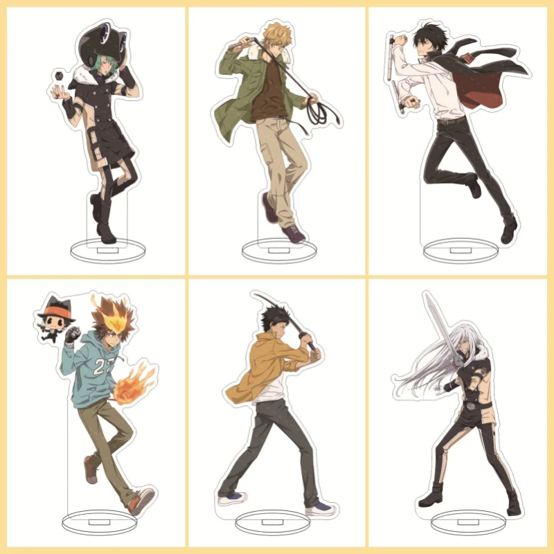

Anime HITMAN REBORN Acrylic figure Stand Model Plate Decoration Desk Display Fans Birthday Gifts Animation Products Ornaments