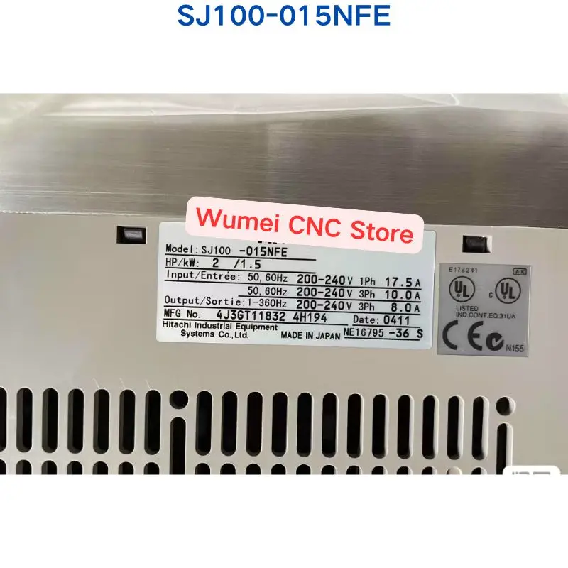 

Совершенно новый оригинальный частотный преобразователь SJ100-015NFE 1.5KW 220V