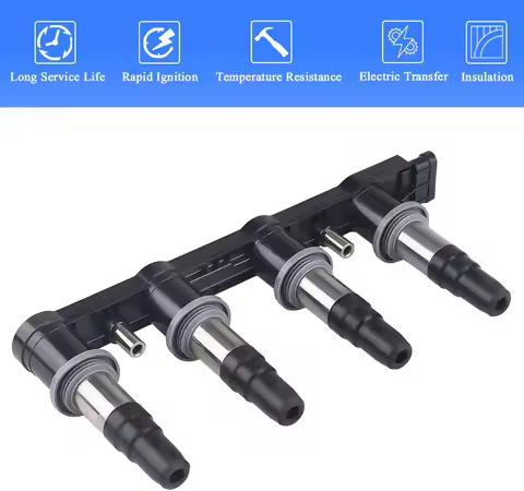 25186687 Ignition Coil with Module for Chevrolet Aveo5 Cruze Sonic Pontiac G3 L4 1.6L 1.8L Replace C1646 UF620 Car Accessories