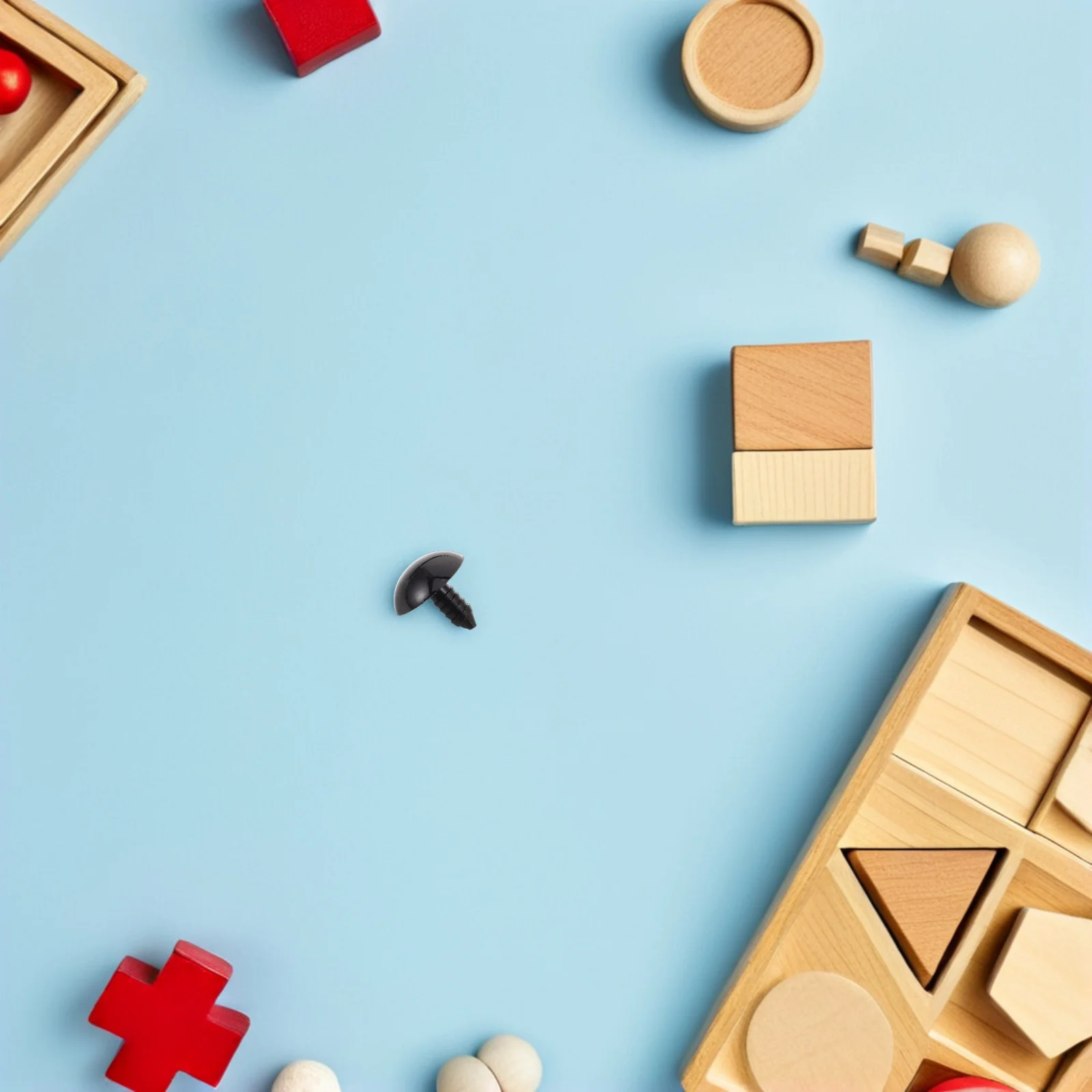 150 قطعة عيون السلامة البلاستيك الأسود مع غسالات ل الكروشيه الحيوانات لينة محشوة الحرفية عيون DIY بها بنفسك مشاريع السلامة البلاستيكية #1