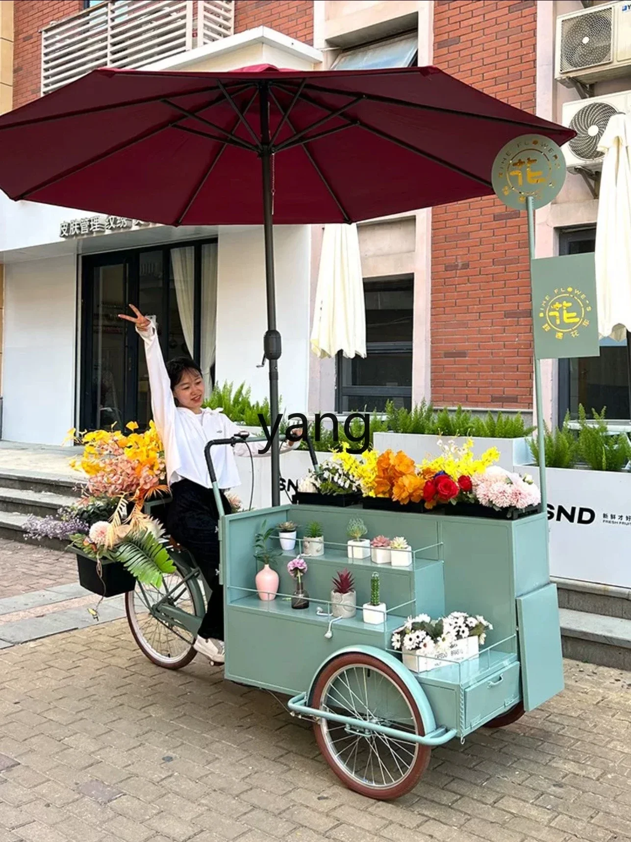 LH Internet celebrity outdoor riding float creative display promotion desk sales commercial exhibition decorative car