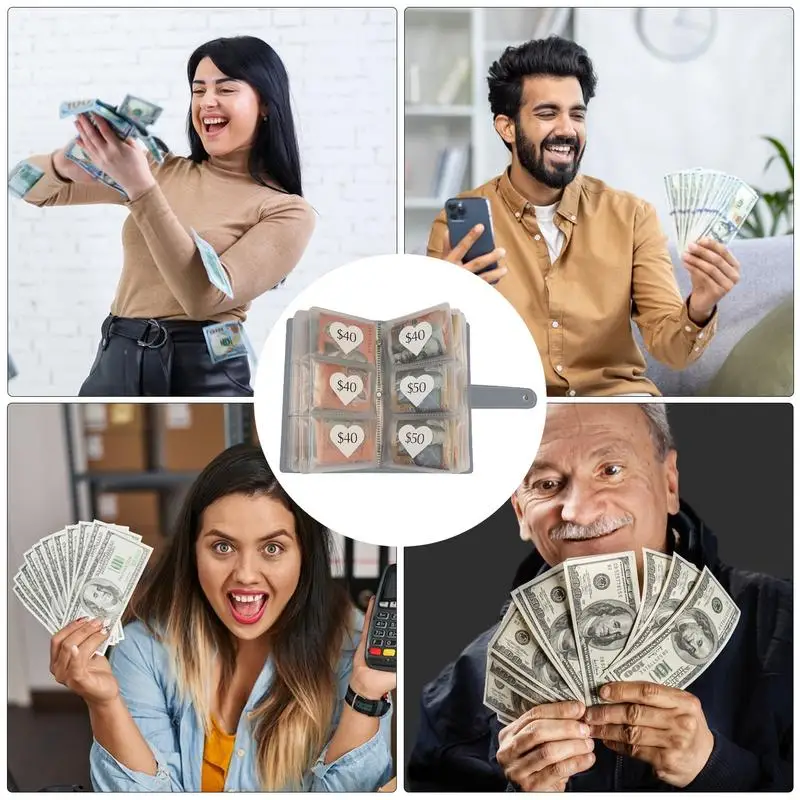 96 Envelope Challenge Binder Easy And Fun Way Savings Challenges Binder Budget Binder With Cash Envelopes