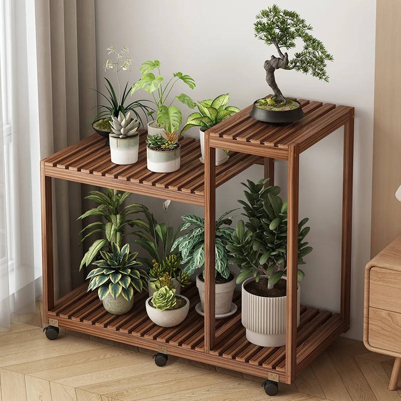 

Decorations Design Modern Aesthetics Floor Shelf Balcony Plant Display Shelf Organizer Indoor Minimalist Muebles Home Furniture