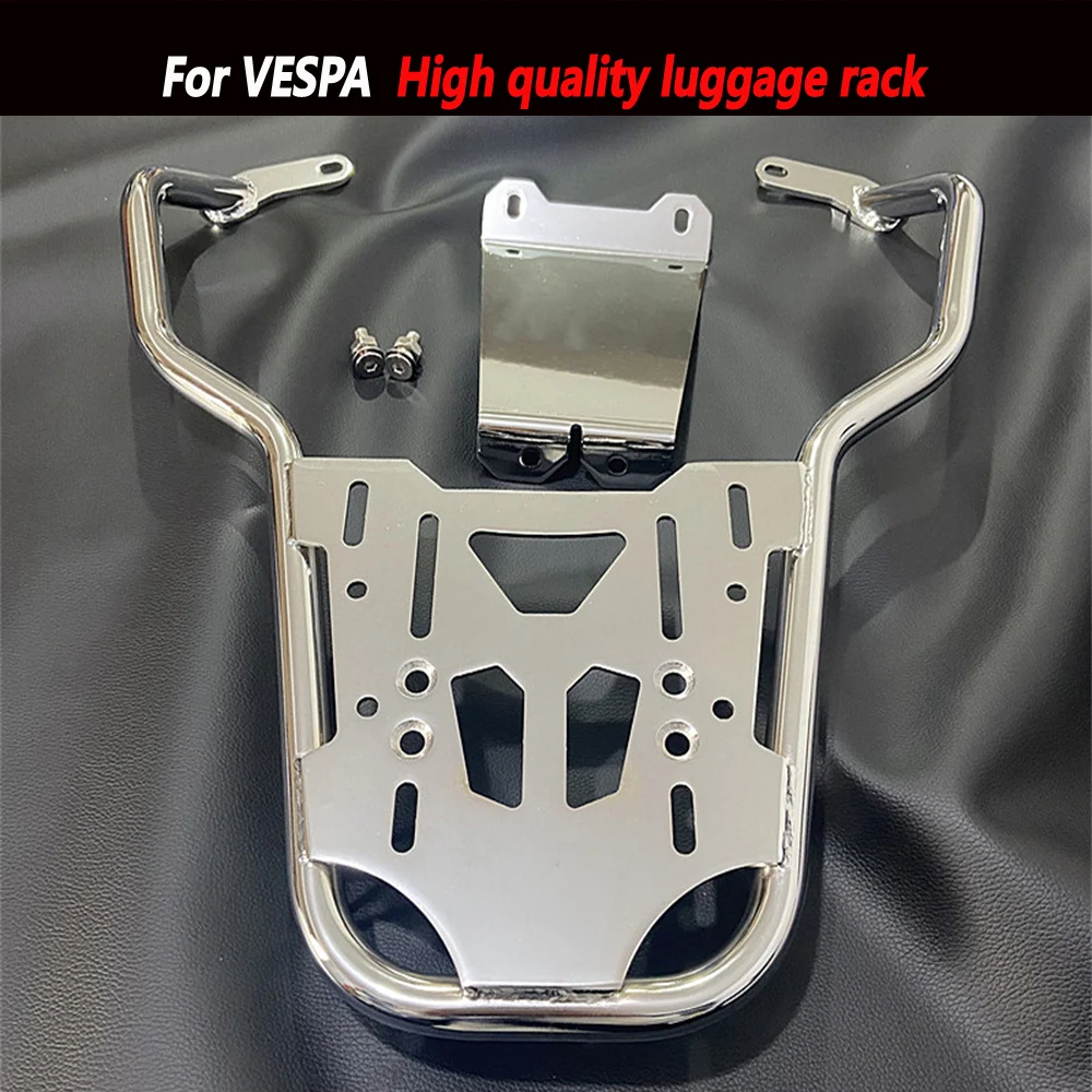 

For VESPA GTV6 Gtv Six Days Vespa GTS 300 Sei Giorni luggage rack modification High-quality trunk rack, tailstock rear armrest