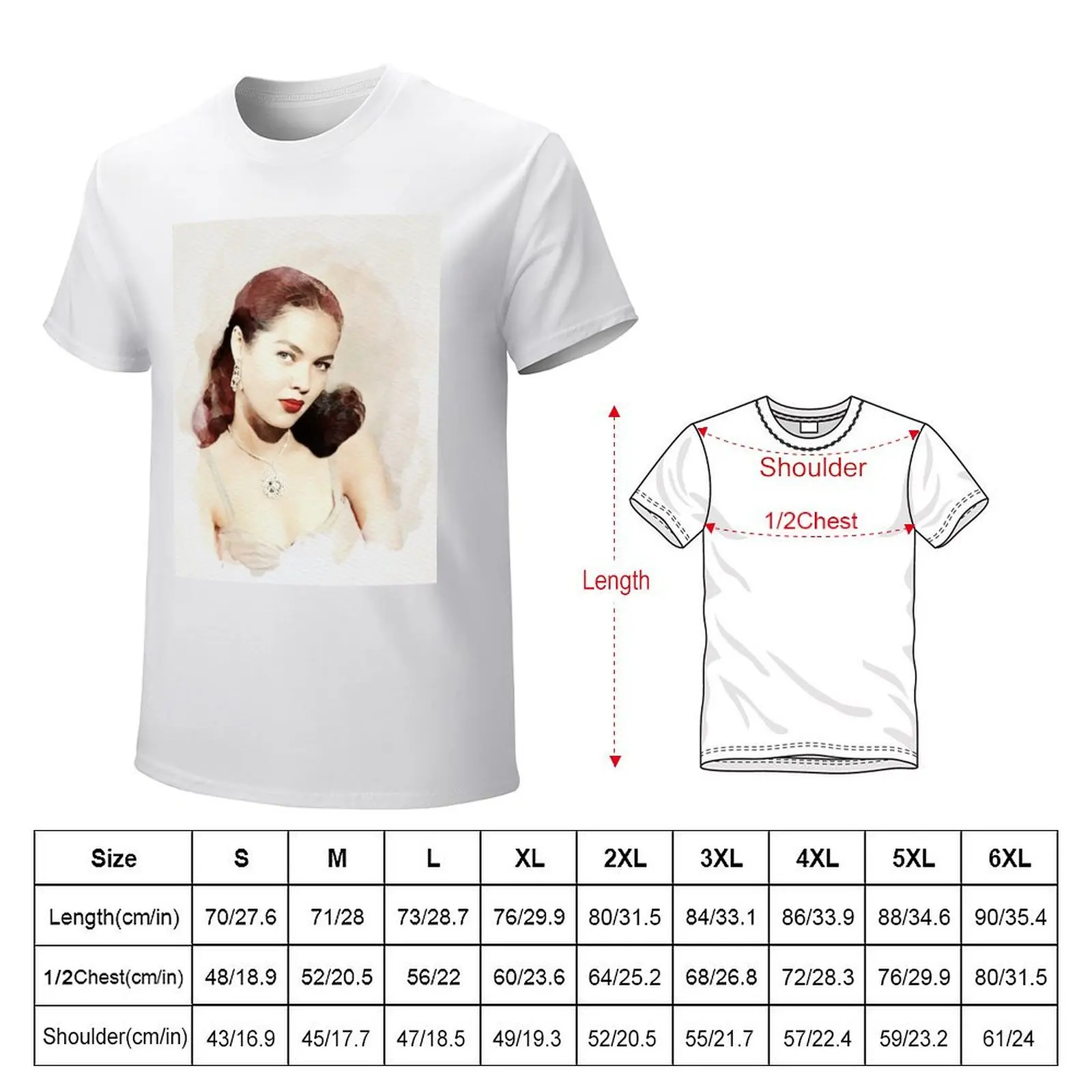 Dona Drake, Actress T-Shirt korean fashion quick drying summer clothes blacks plain t shirts men