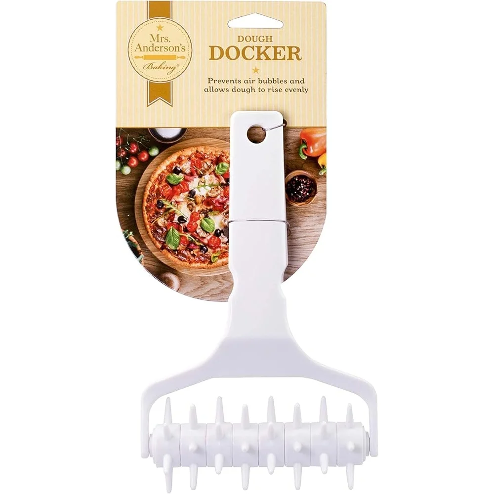 أداة مطبخ من Dough Docker Even Pizza Crust خالية من مادة BPA مع 48 مسامير لإعداد العجين السريع وسهل التنظيف #3