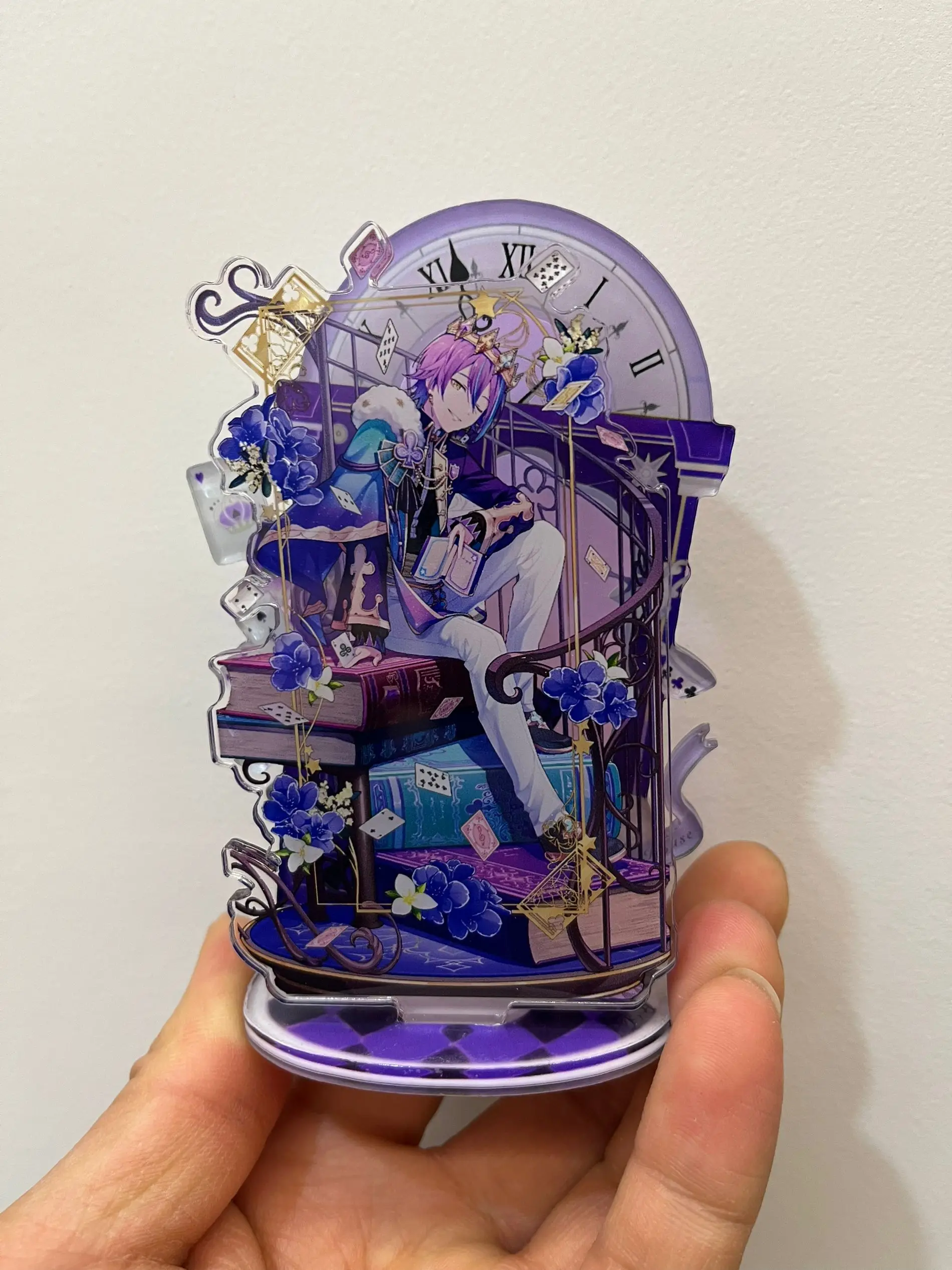 مشروع Sekai Pjsk Tenma Tsukasa Kamishiro Rui Kusanagi Nene Otori Emu HD البينية الاكريليك حامل نموذج مكتب عرض الدائمة