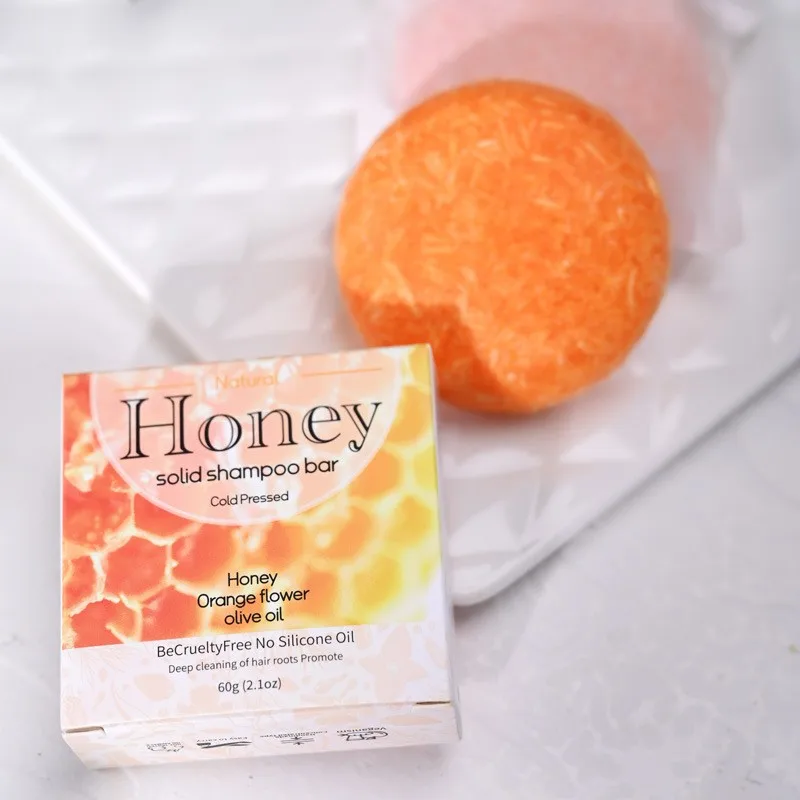 شامبو جوهر العسل الطبيعي، مناسب للشعر الجاف والخشن، والشعر الناعم، وتنظيف فروة الرأس، وصابون اليد، وشامبو السفر على الصندوق الورقي #4