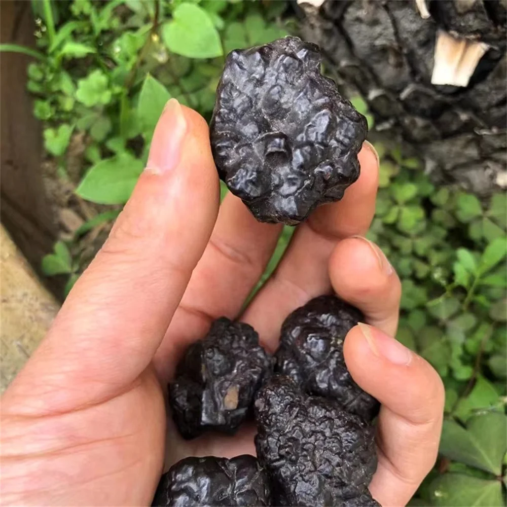 1/3pcs Natural Crystal Healing Reiki Semi-Precious Stone Egypt Carbonado Stone rough raw rock  Prophecy Stone For Meditate Heali