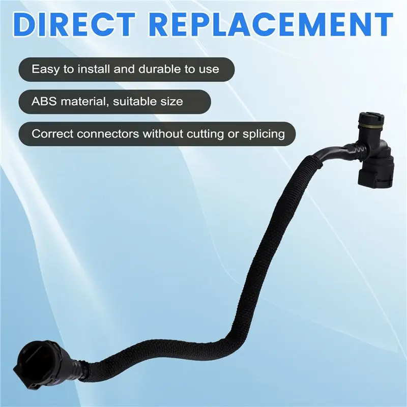 Car Coolant Pipe Secondary Kettle To Water Tank Exhaust Pipe 17127617366 For BMW B38 B48 2 Series X1 X2 MINI Top-Rated