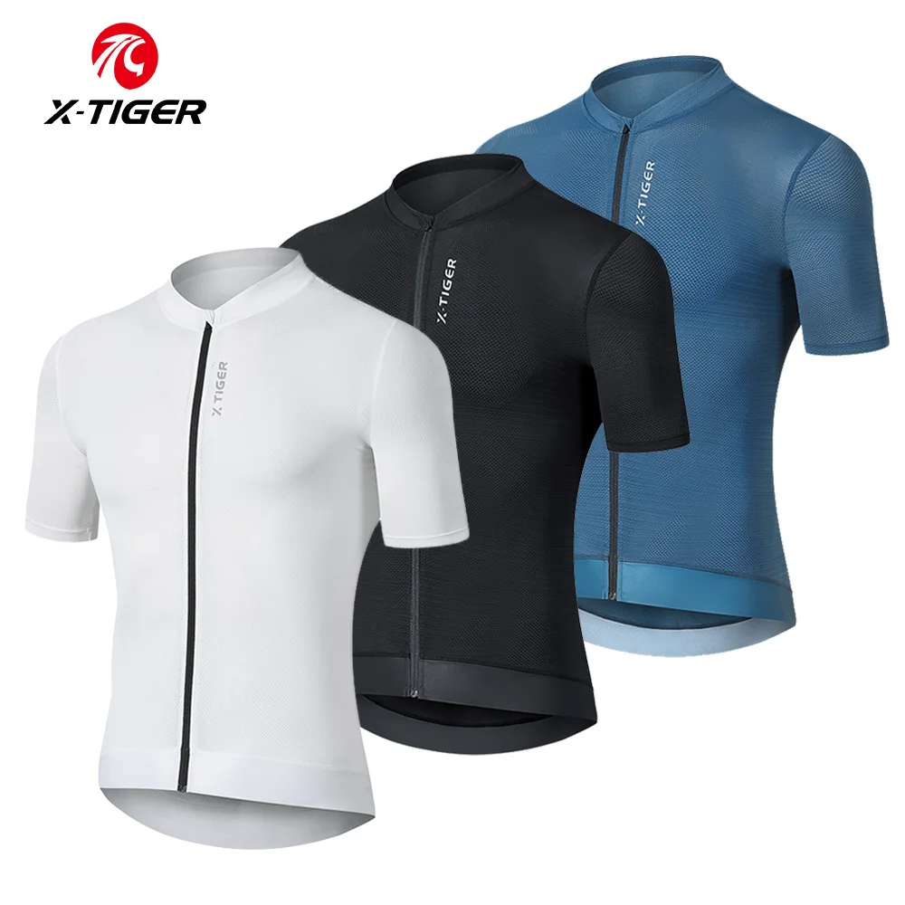 

X-TIGER Men's Summer Tight Fit Sports T-Shirt Breathable Quick Drying Short Sleeve Top for Outdoor Running Marathons Cycling
