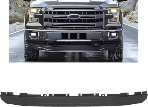 

Накладка на передний бампер KUAFU для F150 2015-2017 годов — черный дефлектор-спойлер (замена)