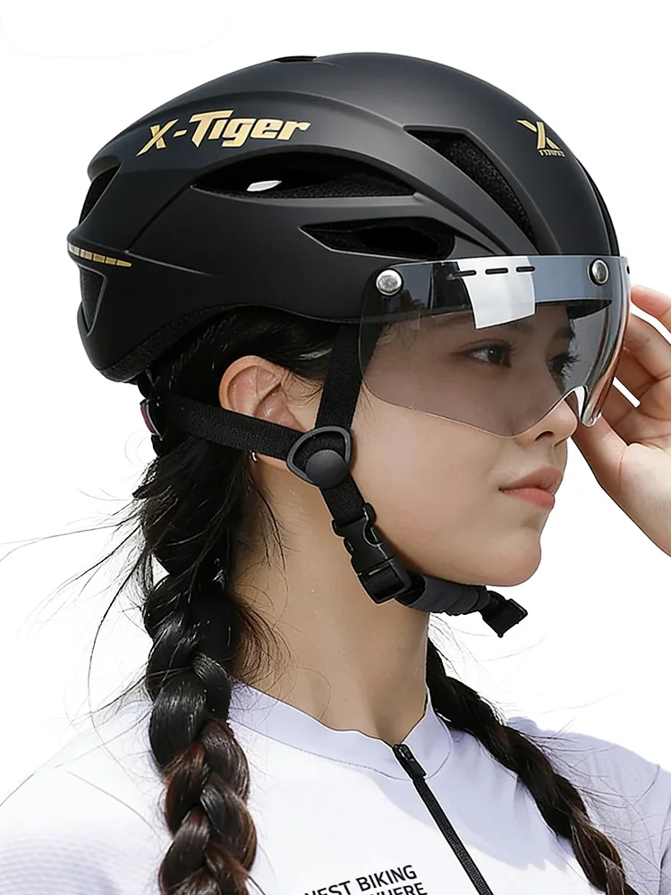 

X-TIGER Cycling Helmets Outdoor Mtb Road Bicycle Helmets MAGNETIC GOGGLES Helmet Electric Scooter Sports Bicycle Accessories