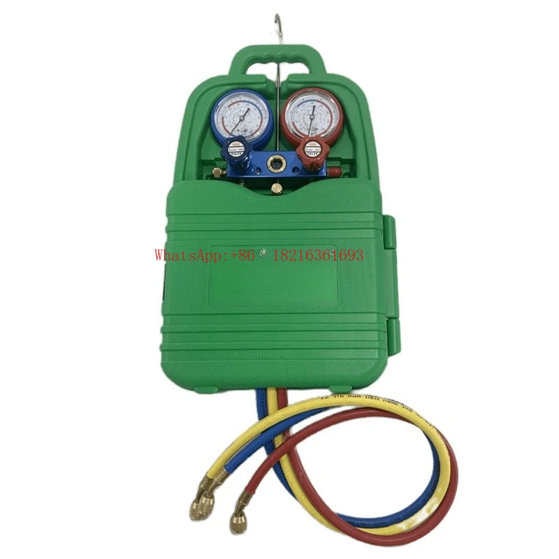 Portable Watch Set Air Conditioner Fluorinated Meter Plastic Box CM-136-GL-R12 R22