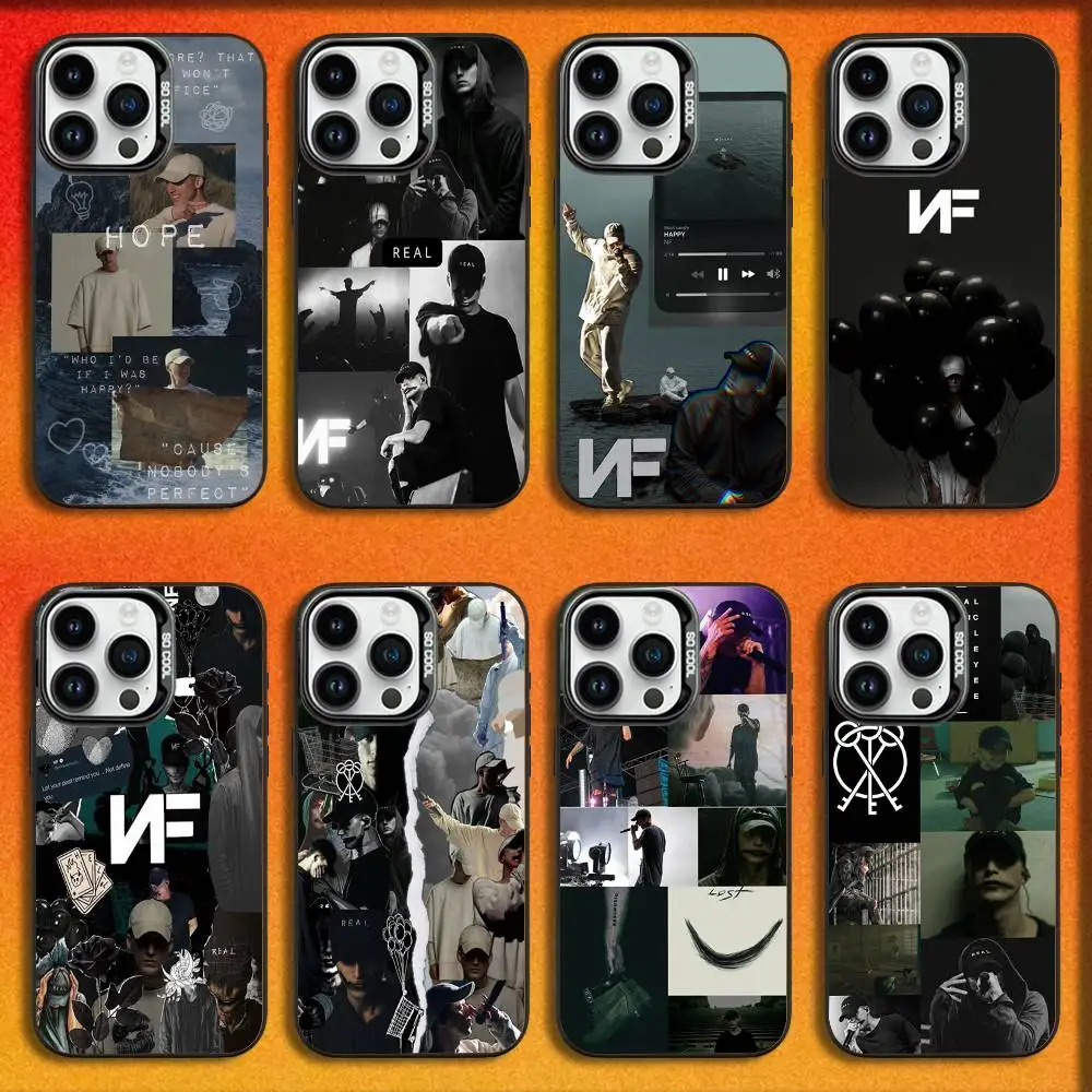 

N-NF Nathan John Feuerstein Phone Case For iPhone 16,15,14,13,12,11,Mini,Pro,E,MAX Black Candy Matte Shockproof Cover