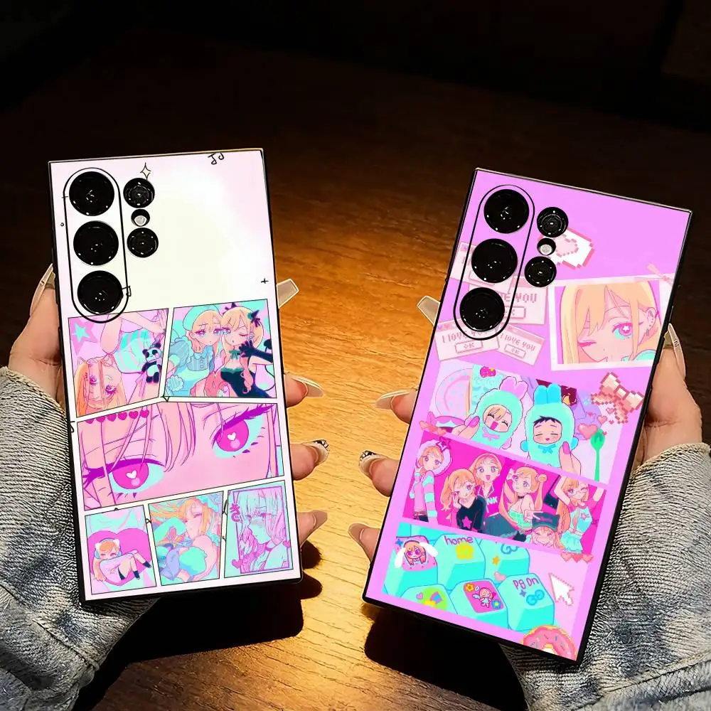Cosplay Romance My D-Dress-Up D-DarlingS Phone Case For Samsung S25,S24,S21,S22,S23,S20,Ultra,S26,Plus,Fe,Note,5G Black Cover