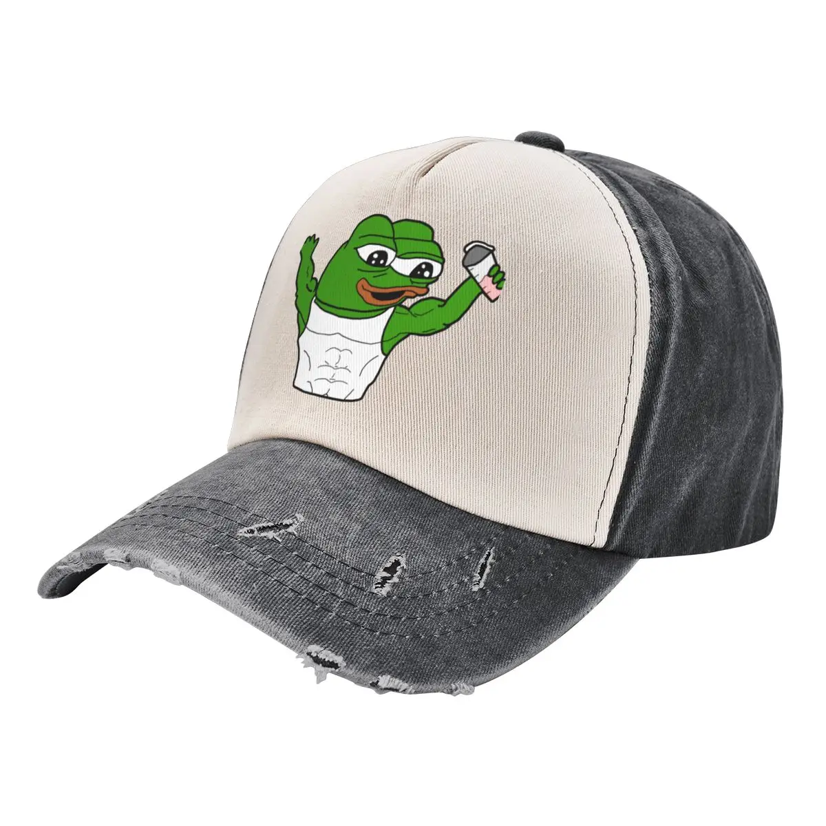 

Gym Pepe Ripped Apu Baseball Cap Golf Hat Man party Hat Anime Hat Women Caps Men's