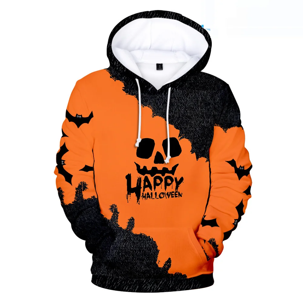 Halloween Herren Hoodie Kürbis Pullover 3D-Druck Herren bekleidung Mode übergroße Herren Hoodie Herbst neue Herren bekleidung