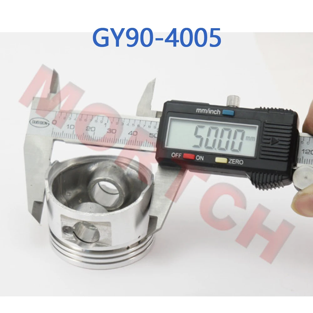 GY90-4005 GY6 100cc Piston Assy (50mm) For GY6 50cc 4 Stroke Chinese Scooter Moped 1P39QMB Engine