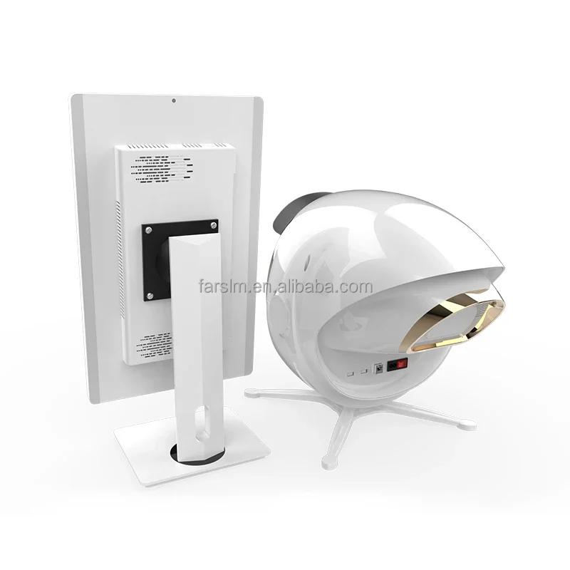 3D PRO 스킨 케어 얼굴 분석기 모니터 기계, 매직 미러, 휴대용 테스트 영어 감지기, 얼굴 카메라 테스트 분석, 최신