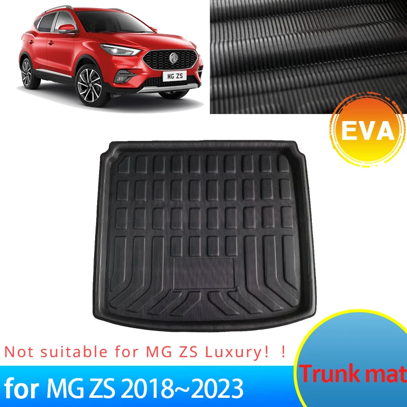 

For MG ZS MGZS EV 2024 2023 2022 2021 2020 2019 2018 Accessorie Car Rear Trunk Mat Floor Tray Liner Cargo Boot Waterproof Carpet